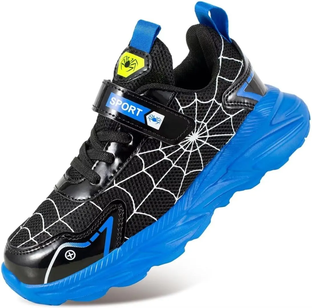Little/Big Kids Boys Girls Sneakers Lightweight Running Tennis Shoes Breathable Sport Athletic Walking Non-Slip Outdoor Training Shoes