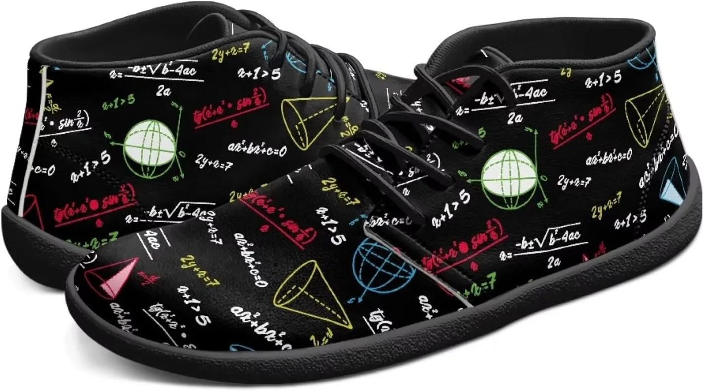 Low Top Shoes for Men PU Leather Barefoot Shoes Wide Toe Walking Shoes Zero Drop Non Slip Csual Sports Sneakers US 5-14