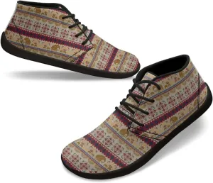 Low Top Shoes for Men PU Leather Barefoot Shoes Wide Toe Walking Shoes Zero Drop Non Slip Csual Sports Sneakers US 5-14