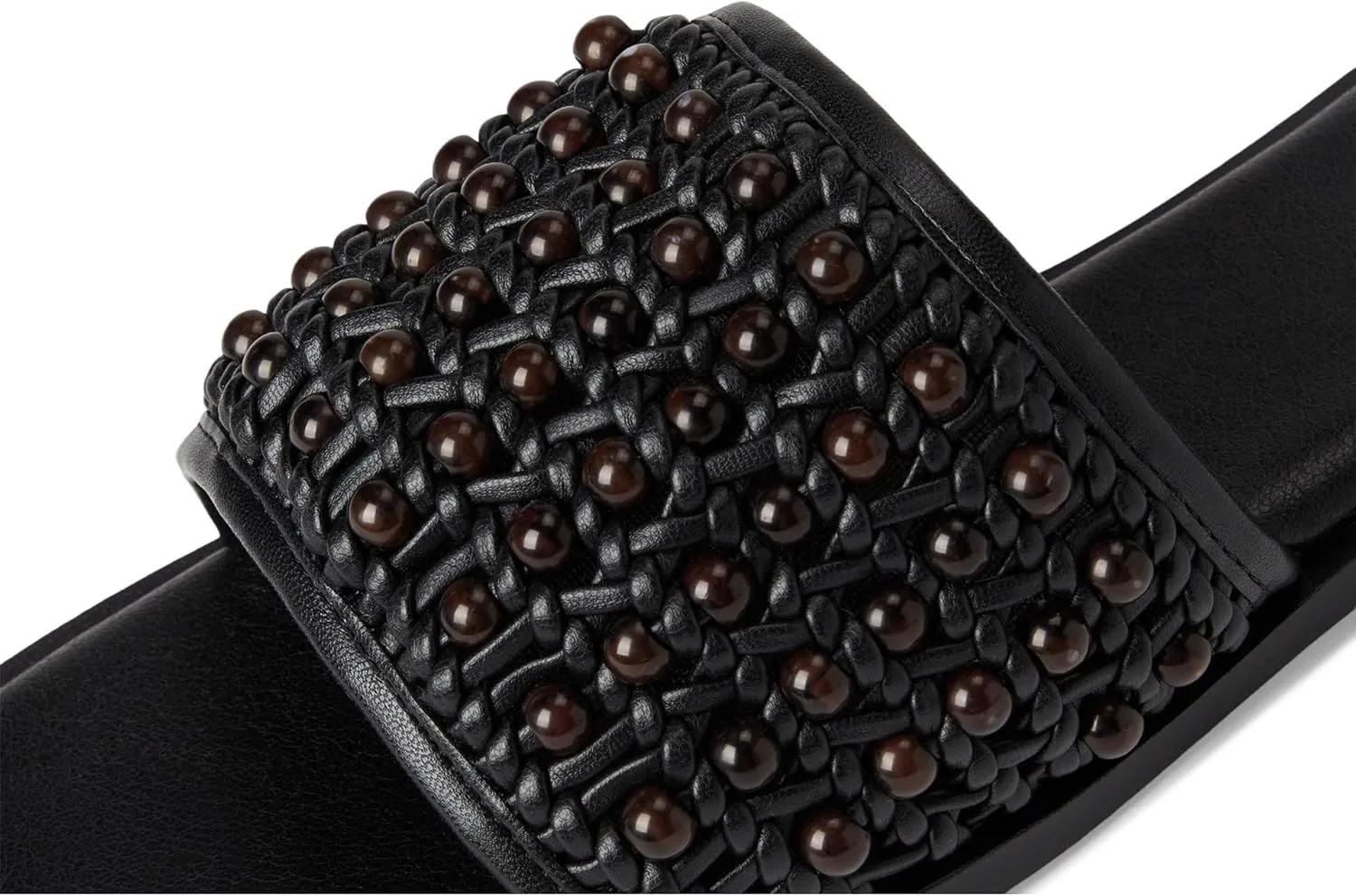 Lucky Brand Women's Gidya Beaded Flat Sandals