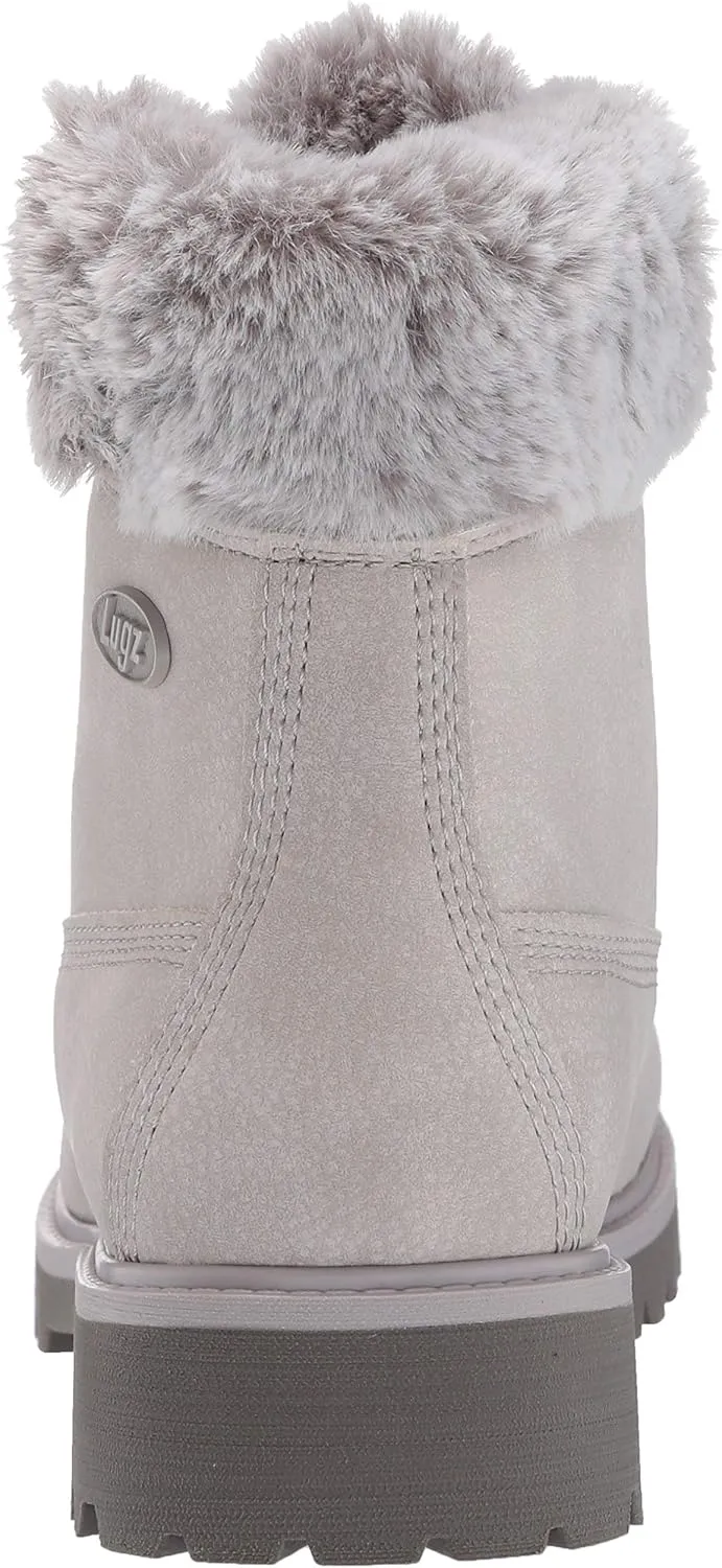 Lugz Women's Convoy Faux Fur Lace Up Boots Fashion