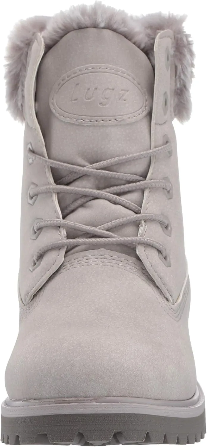 Lugz Women's Convoy Faux Fur Lace Up Boots Fashion