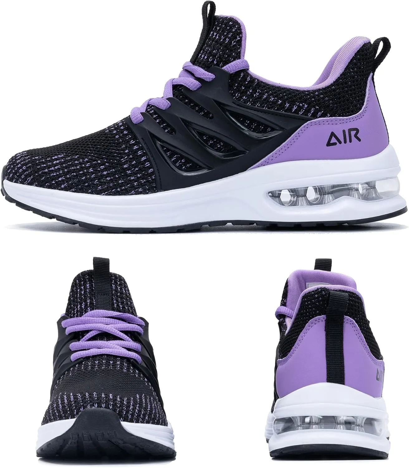 MAFEKE Womens Air Running Shoes Tennis Walking Sneakers Athletic Sport Shoes Lightweight Slip On Footwear for Gym Jogging Size 5.5-11