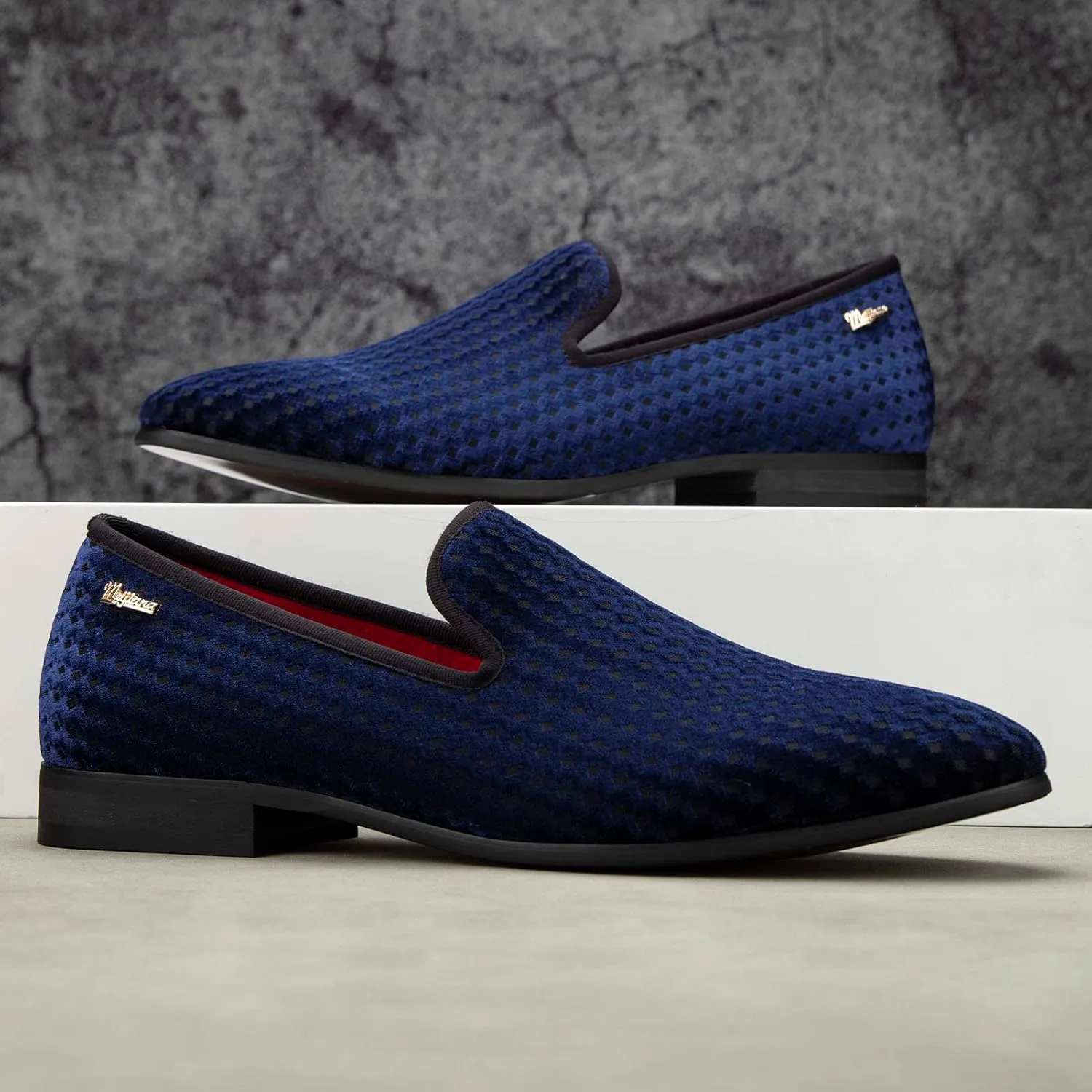 Meijiana Mens Loafers Wedding Dress Shoes Slip-On Loafers for Men Tuxedo Suit Shoes