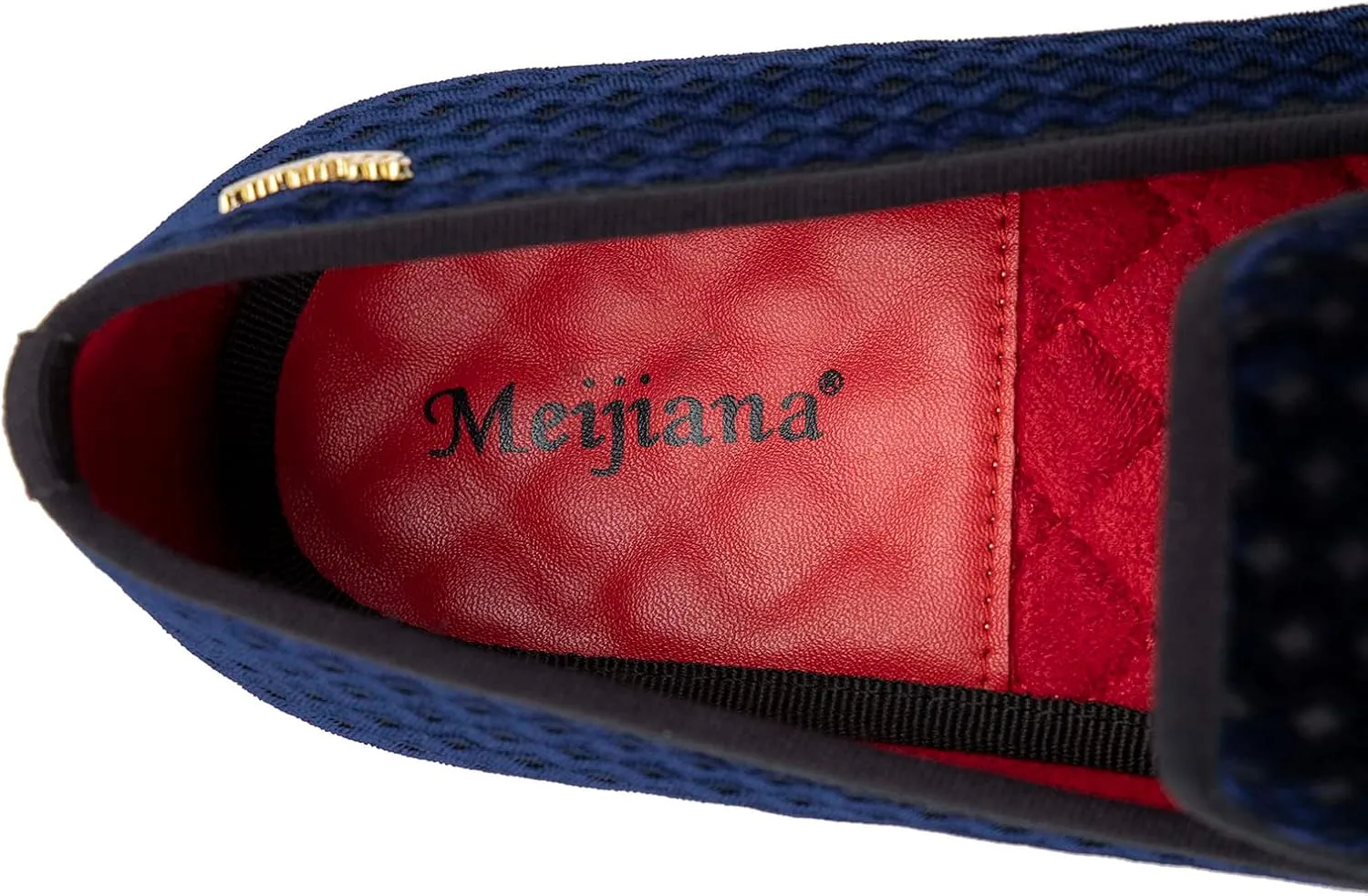 Meijiana Mens Loafers Wedding Dress Shoes Slip-On Loafers for Men Tuxedo Suit Shoes