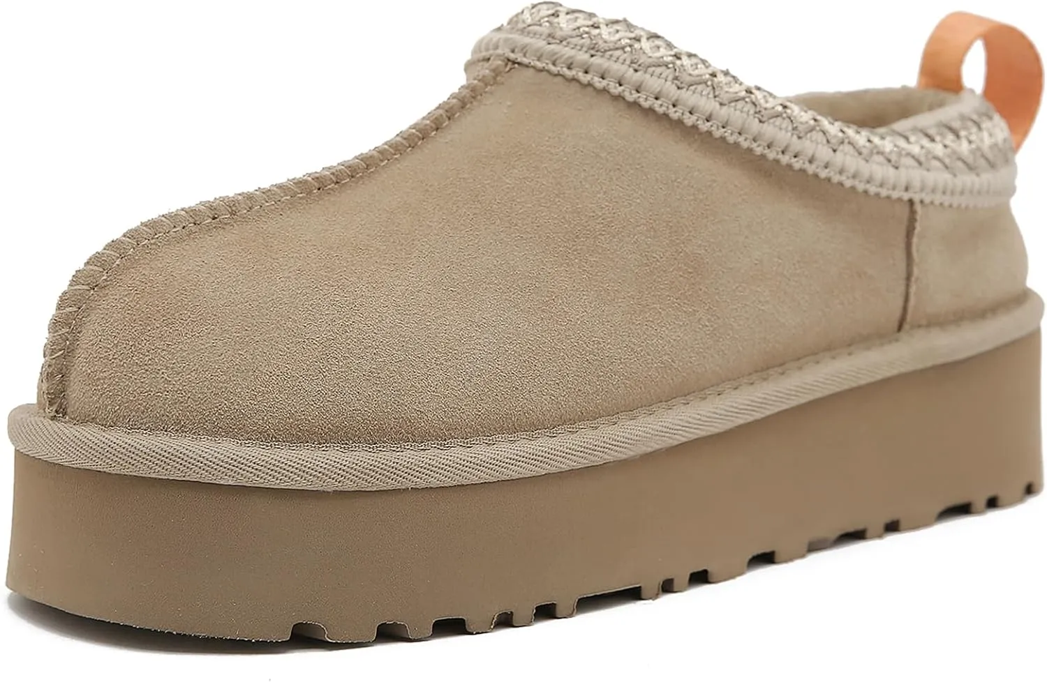 Mel&Syd Slippers for Womens 100% Australian Sheepskin - Real Shearling Fur Wool Womens's Slippers - Upgrated Memory Foam Slippers - No Slip Winter Snow Scuff Slippers Footwear Indoor Outdoor
