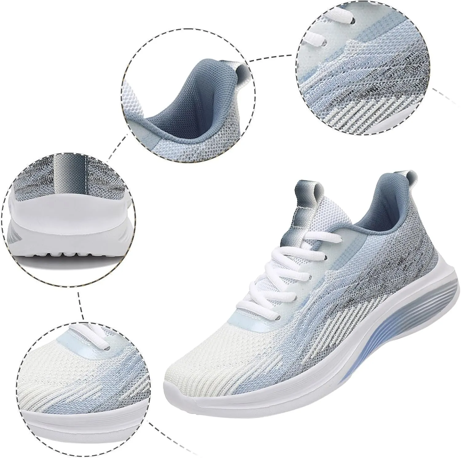 Men Casual Shoes New Pattern Color Matching Couple Style Lightweight and Non Slip Lace Up Men's Casual Shoes Leather
