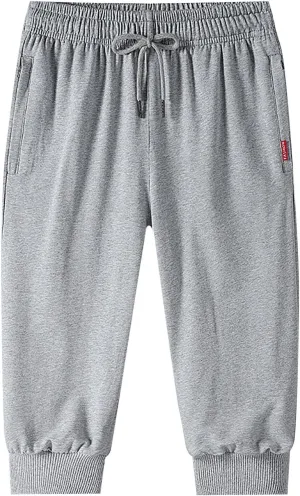 Men Lightweight Jogging Pant Combat Cargo Work Joggers Loose Sport Casual Sweatpant Solid Color Pant