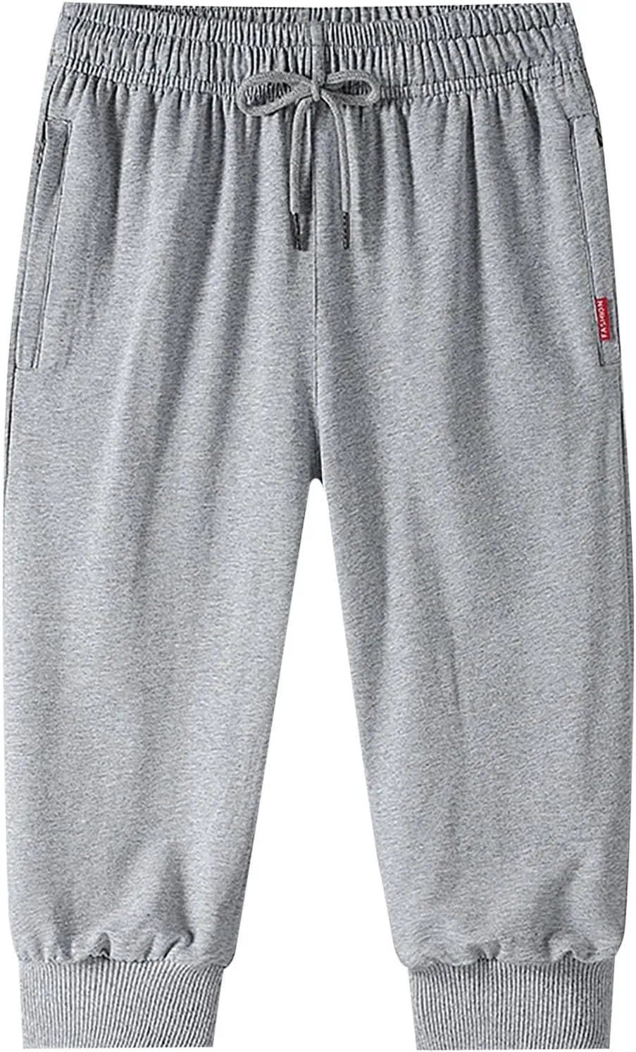 Men Lightweight Jogging Pant Combat Cargo Work Joggers Loose Sport Casual Sweatpant Solid Color Pant