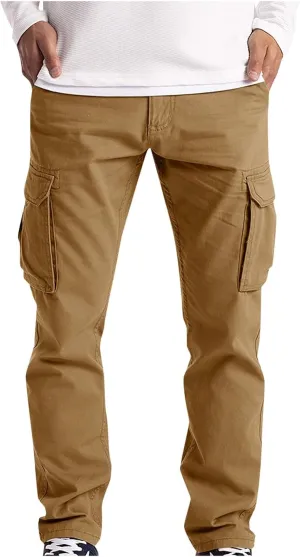 Men Pant Casual Jogger Beach Walking Running Sweatpant Drawstring Waist Track Lounge Pant