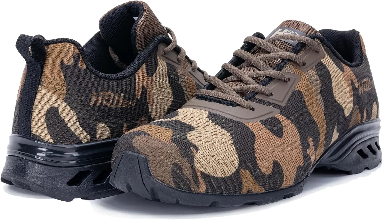 Mens Camo Shoes Fashion Sneakers | Tennis Walking Shoes | Trail Running Shoes for Men | SNAXE 1.0 Non-Slip Gym Jogging Road Running Shoes | Cross-Training Athletic Workout Outdoor Size US 7-12