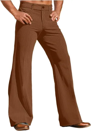 Men's Cargo Combat Pants Casual Linen Stretch Elastic Waist Pant Sweatpants Joggers Loose Gym Yoga Jogging