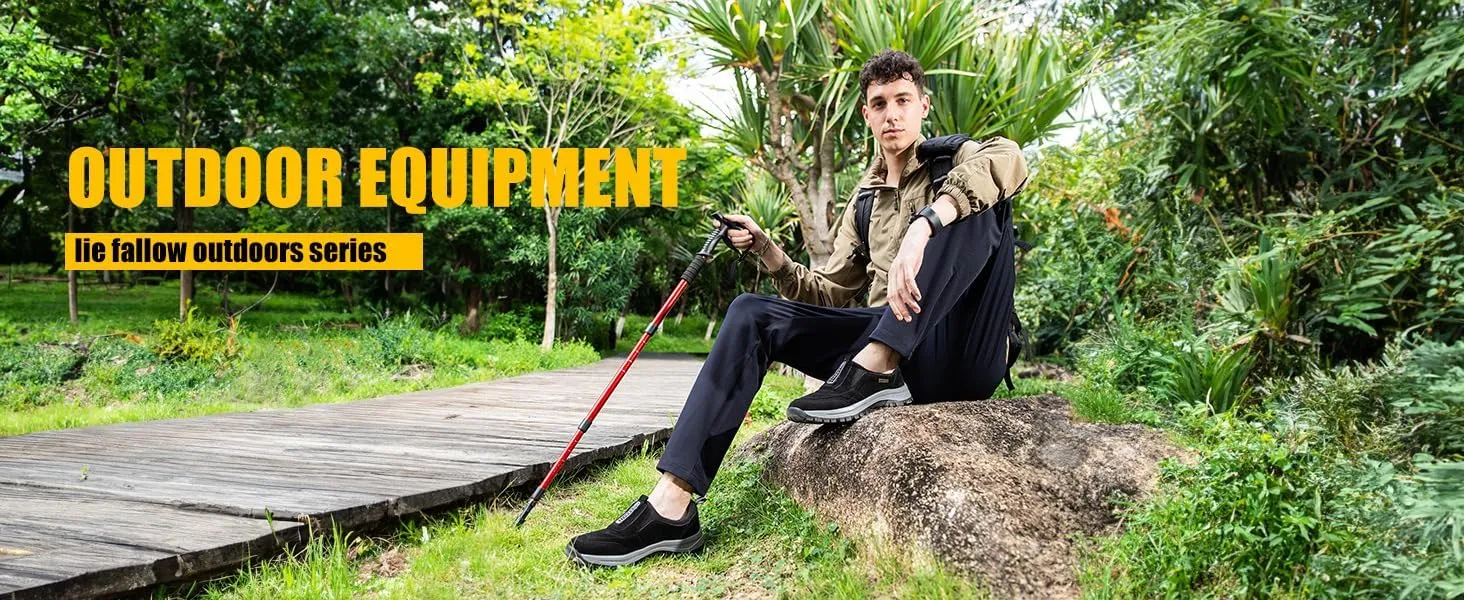 Men's Casual Fashion Waterproof Anti-Slip Lightweight Orthopedic Loafers,Low-top Safety Sneakers Comfortable Walking Boat Shoe，Extended Width Foot Breathable Sneakers