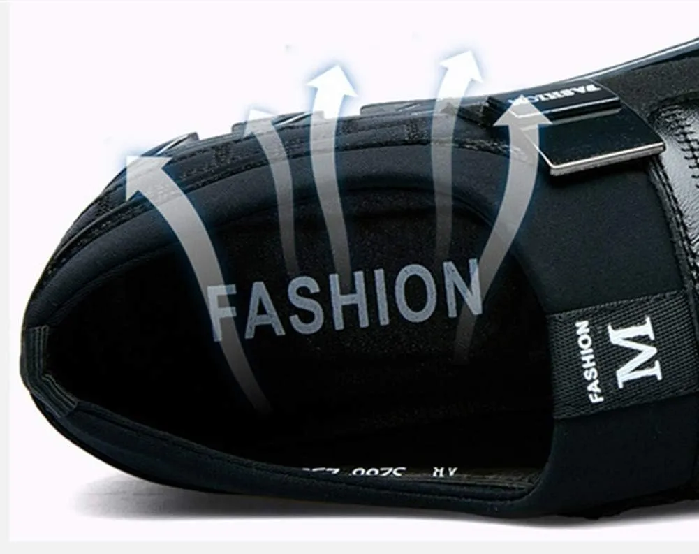 Men's Casual Shoes Driving Moccasin Slip on Shoes Classic Loafers Oxford Business for Male Busines Walking Office Dress Outdoor