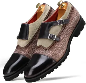 Mens Dress Shoes - Lightweight Handcrafted Full Grain Leather Loafers, Business Casual Shoes, Dress Shoes for Men, AirFlexLite