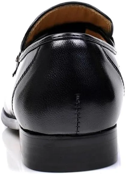 Men's Hands Free Slip On Walking Leather Shoes Loafers for Business Work & Daily Comfortable Breathable Hiking All-Terrain Ankle Boots Trekking