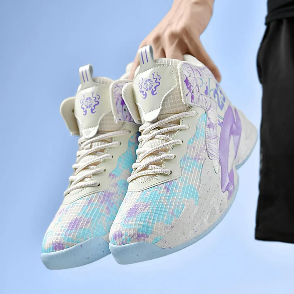 Men's High Top Basketball Shoes Outdoor Sports Running Tennis Sneakers