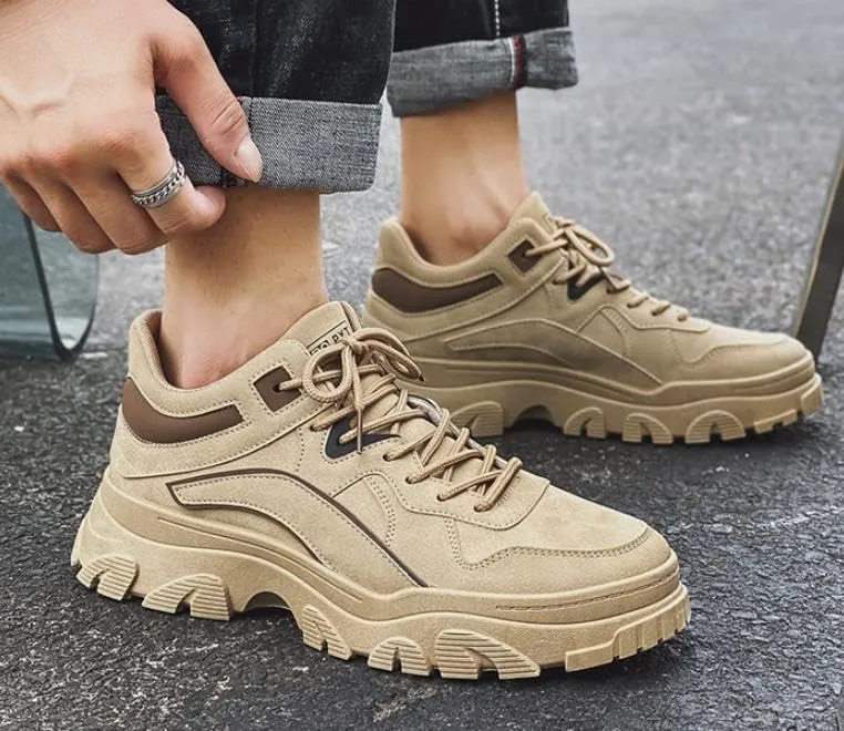 Men's Hiking Shoes Outdoor Walking Sneakers Lightweight Non-Slip Trekking Training Walking Camping