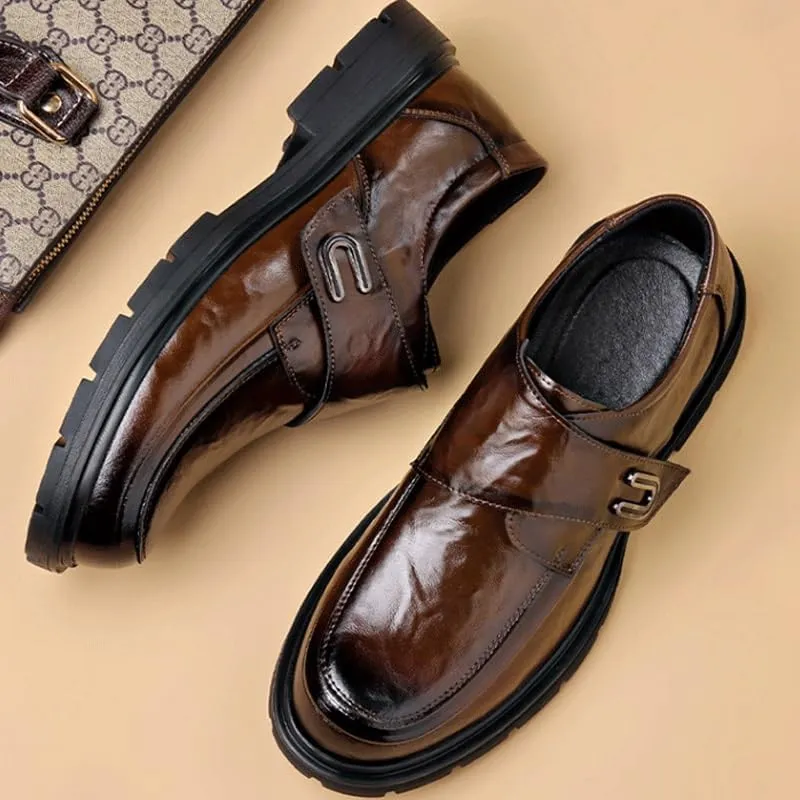 Men's Hybrid Sneaker-Loafers with EVA Midsole, Athletic Performance Meets Business Casual Style, Transition from Office to Gym