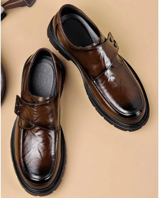 Men's Hybrid Sneaker-Loafers with EVA Midsole, Athletic Performance Meets Business Casual Style, Transition from Office to Gym