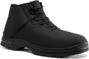 Mens Lightweight Hiking Boots Water Resistant Mid Ankle Work Casual Hiker Trekking Outdoor Boots Anti Slip Hiking Shoes