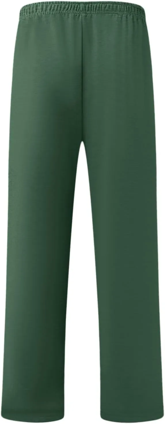 Men's Lightweight Jogging Pant Chino Work Joggers Comfort Fit Sports Casual Sweatpant Plain Sweat Pants