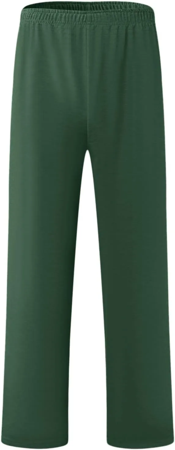 Men's Lightweight Jogging Pant Chino Work Joggers Comfort Fit Sports Casual Sweatpant Plain Sweat Pants