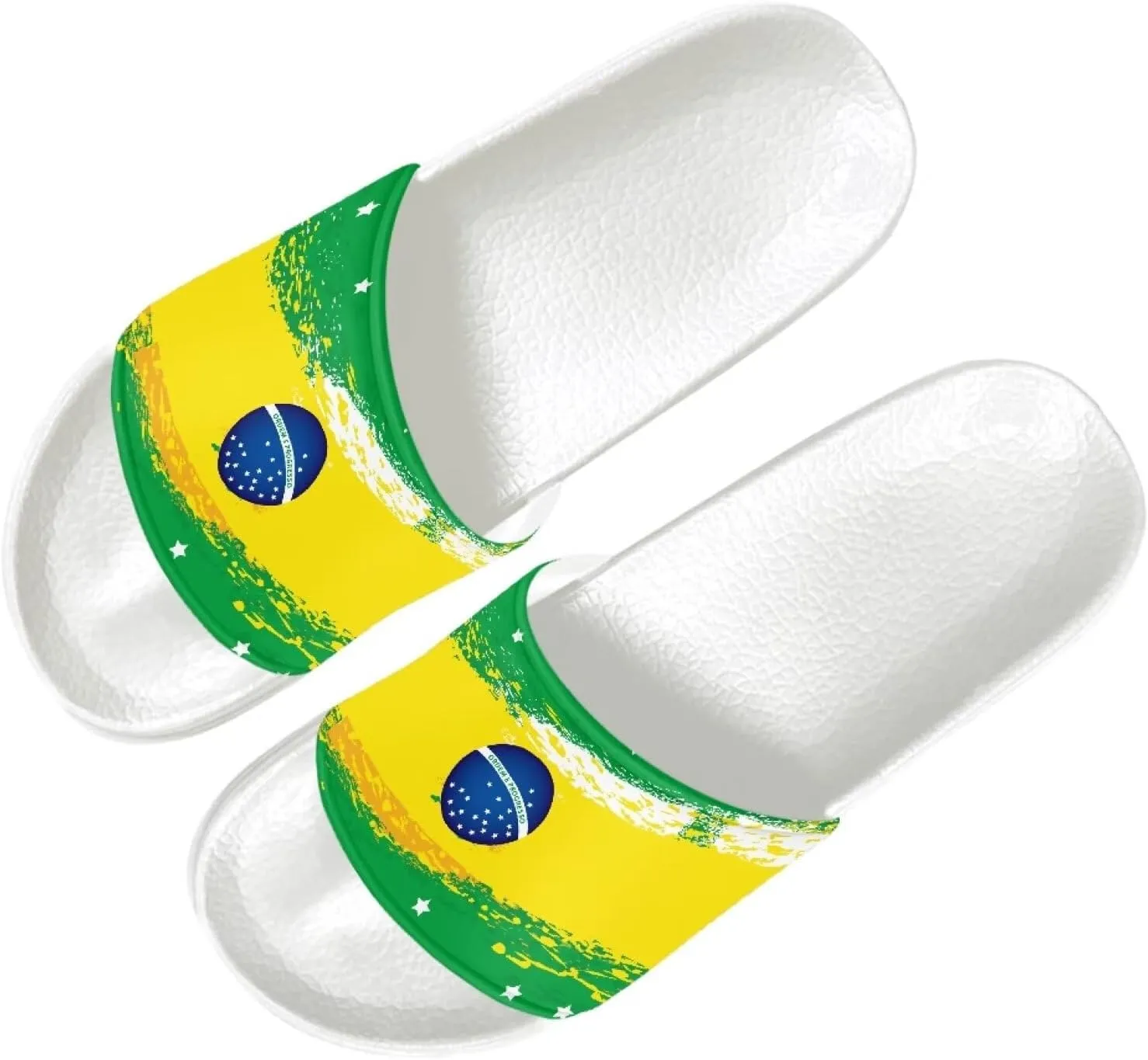 Mens Open Toe Sport Sandals Non-Slip Cozy Shower Shoes Comfortable Peep Toe Slide Sandals Single Band Plain Ultimate Comfort Slippers for Summer