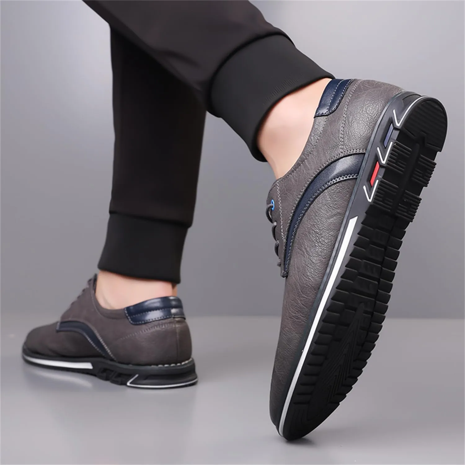Men's Oxford Casual Dress Shoes Classic Tuxedo Lace-up Lightweight Formal Loafers