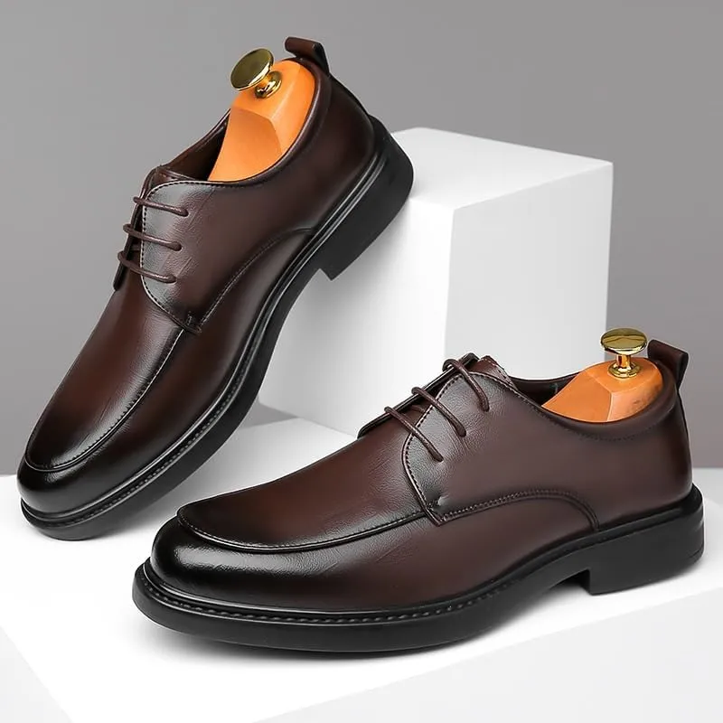 Men's Oxford Shoes Mens Patent Leather Wingtip Brogue Dress Shoes Lace-Up Lightweight Casual Walking Derby Shoes for Men(White,10)