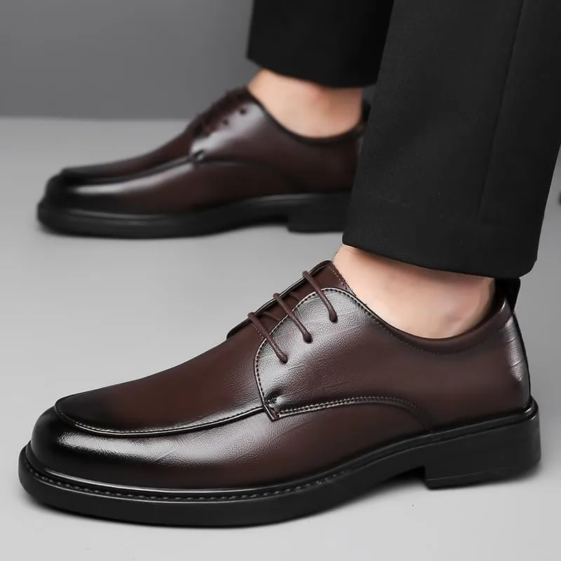Men's Oxford Shoes Mens Patent Leather Wingtip Brogue Dress Shoes Lace-Up Lightweight Casual Walking Derby Shoes for Men(White,10)