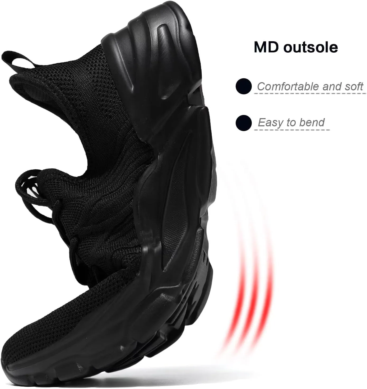 Men's Running Shoes, Non Slip, Breathable, Lightweight Fashion Sneakers, Slip Resistant Athletic Sports Walking Gym Work Shoes