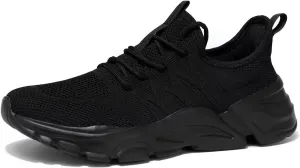 Men's Running Shoes, Non Slip, Breathable, Lightweight Fashion Sneakers, Slip Resistant Athletic Sports Walking Gym Work Shoes