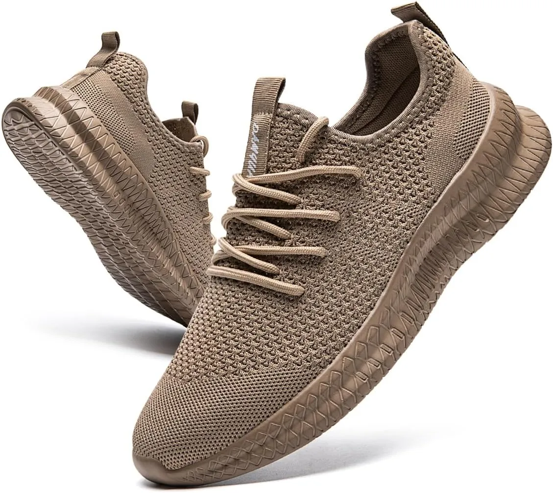 Men's Shoes Running Walking Sneakers Casual Tennis Slip on Shoes Lightweight Breathable Fashion Comfortable Workout Athletic for Shoes Gym Sport
