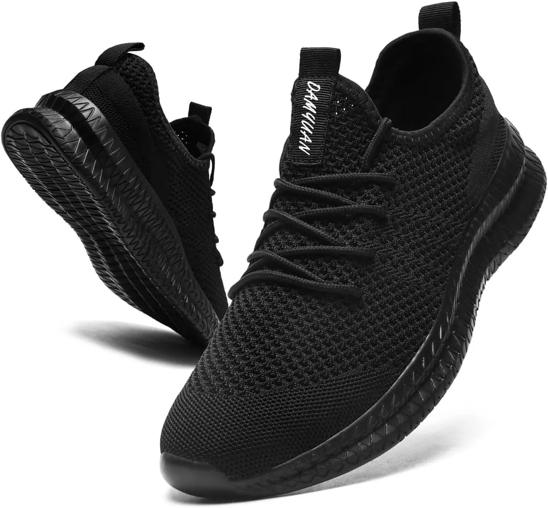 Men's Shoes Running Walking Sneakers Casual Tennis Slip on Shoes Lightweight Breathable Fashion Comfortable Workout Athletic for Shoes Gym Sports