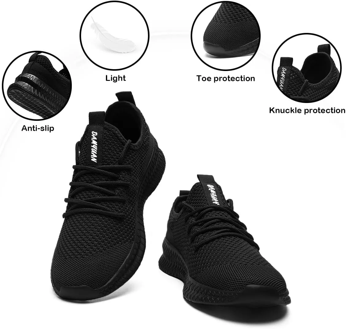 Men's Shoes Running Walking Sneakers Casual Tennis Slip on Shoes Lightweight Breathable Fashion Comfortable Workout Athletic for Shoes Gym Sports