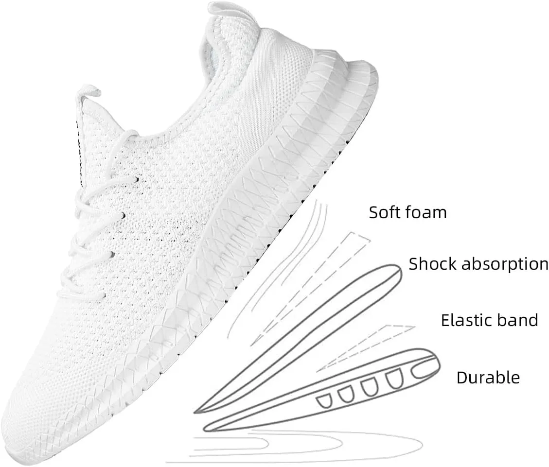 Men's Shoes Running Walking Sneakers Casual Tennis
