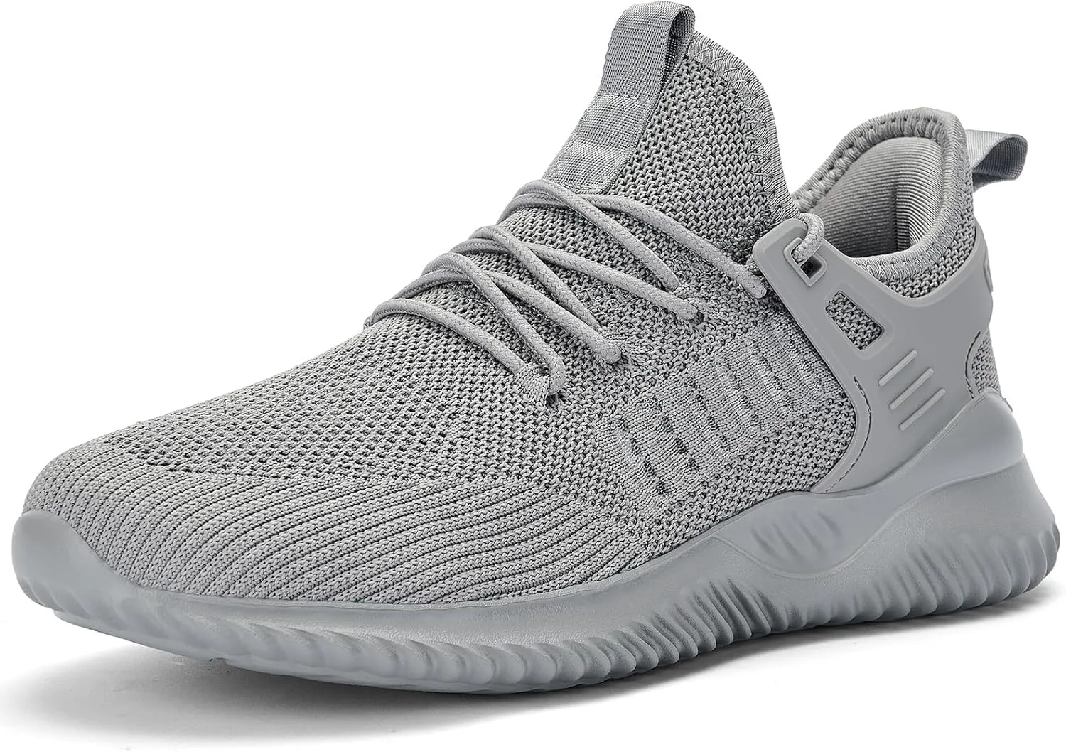 Mens Sneakers Tennis Shoes - Slip on Memory Foam Walking Shoes for Athletic Running Workout Gym Jogging Indoor Outdoor Lightweight Breathable Casual Sneakers