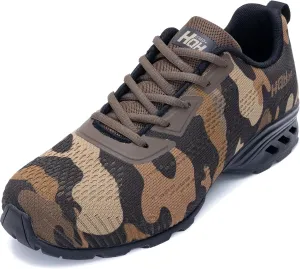 Men's Trail Running Shoes Camo Cross Training Tennis Walking Sneakers SNAXE 1.0 Fashion Camouflage Athletic Sport Workout Footwear for Outdoor Gym Hiking