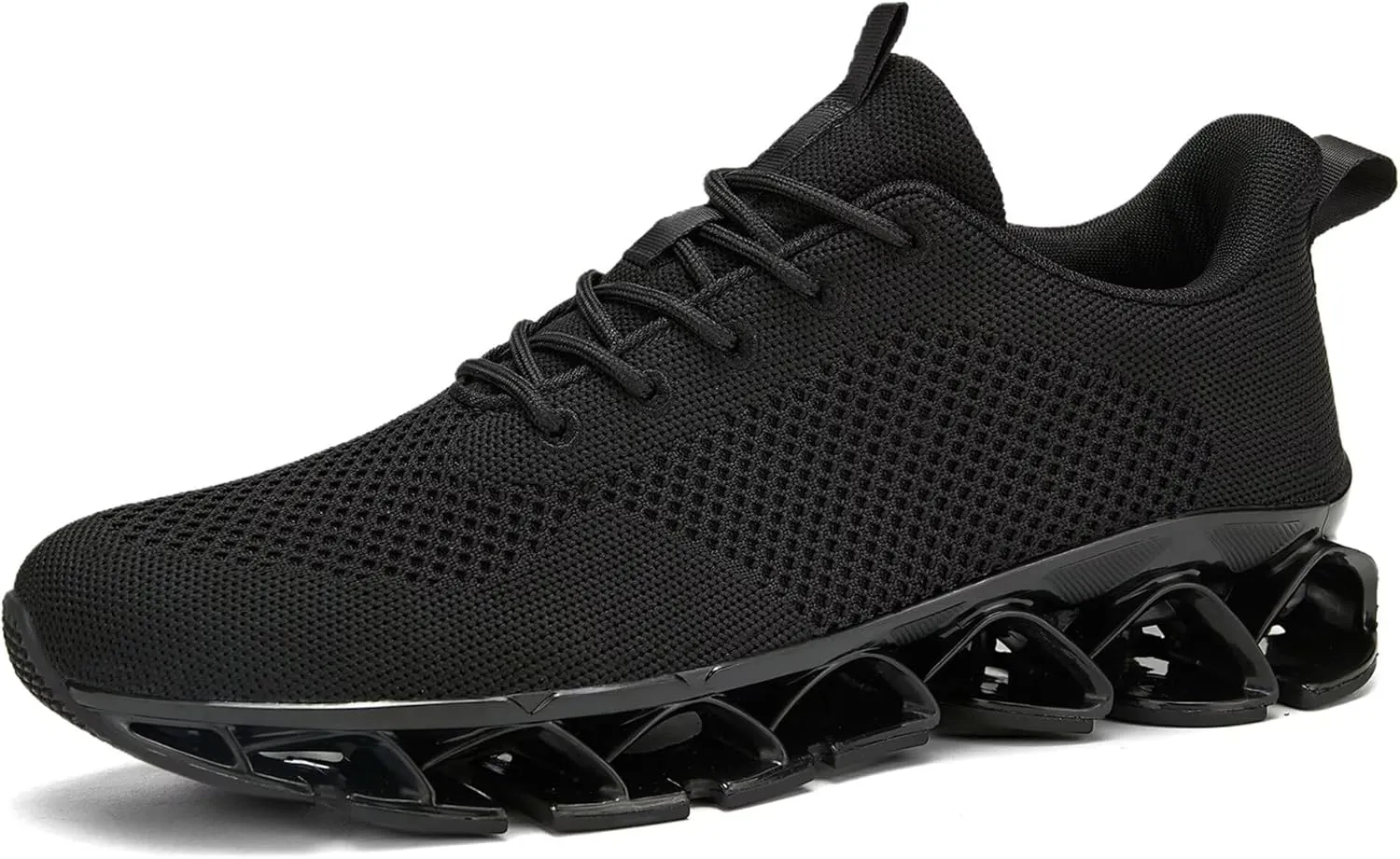 Mens Walking Shoes Blade Non Slip Fashion Sneakers Breathable Mesh Soft Sole Casual Athletic Running Sport Shoes