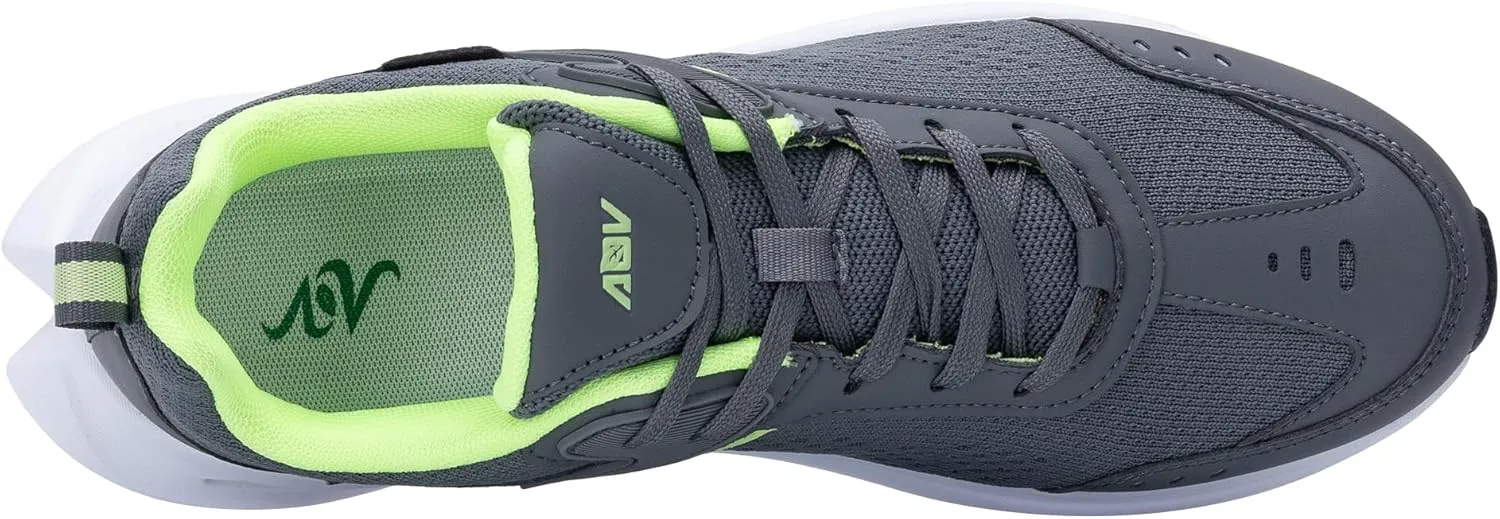 Men's Walking Shoes for Plantar Fasciitis Relief, Comfortable Arch Support Tennis Sneakers, Athletic Motion Shoes US 7-13