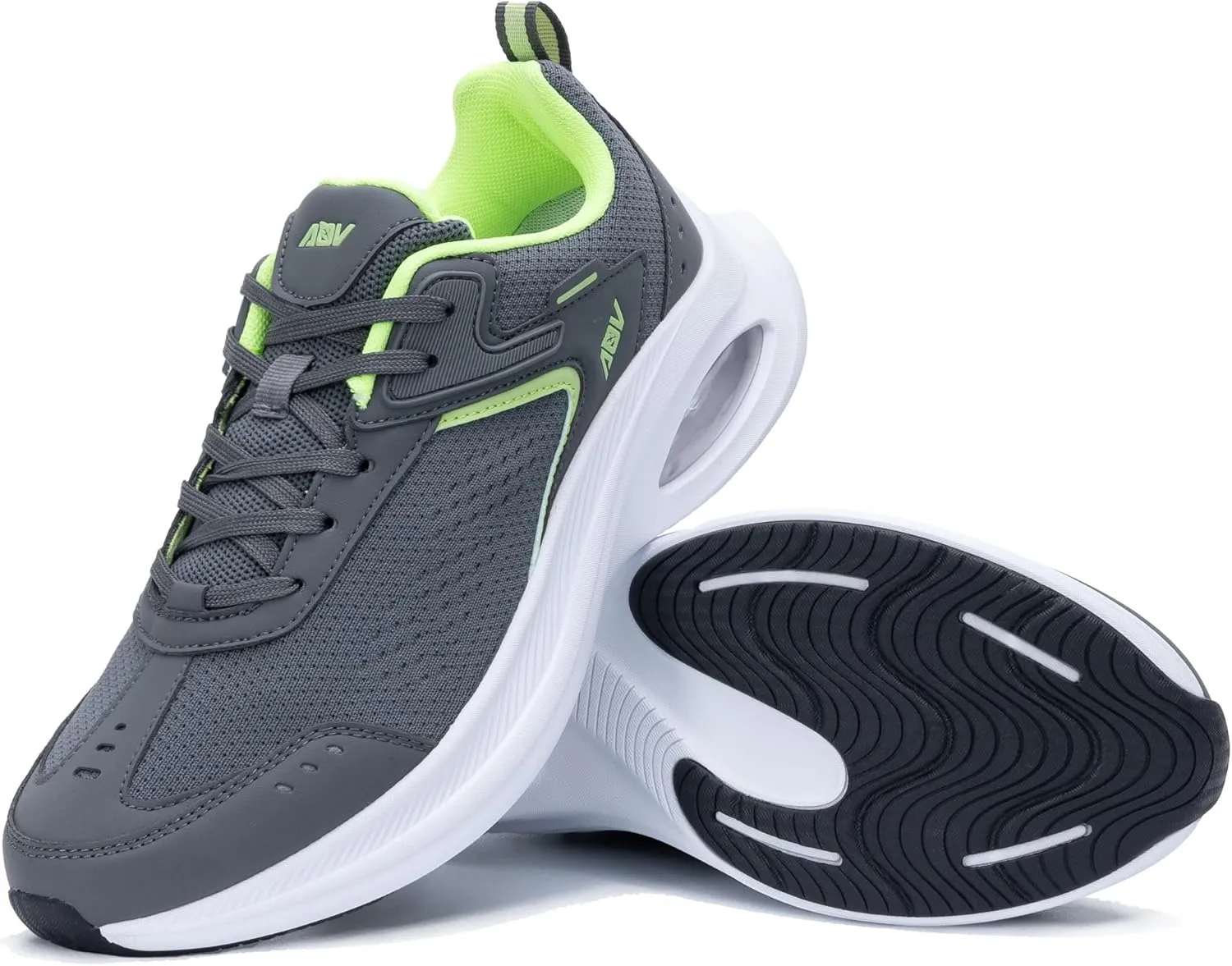 Men's Walking Shoes for Plantar Fasciitis Relief, Comfortable Arch Support Tennis Sneakers, Athletic Motion Shoes US 7-13