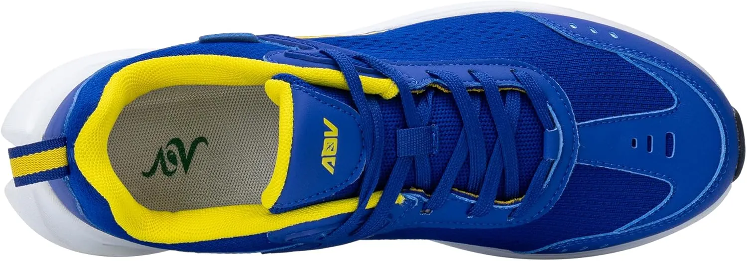 Men's Walking Shoes for Plantar Fasciitis Relief, Comfortable Arch Support Tennis Sneakers, Athletic Motion Shoes US 7-13