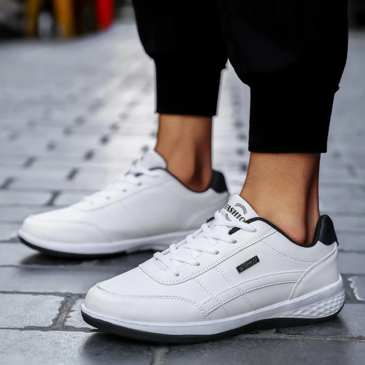 Mens Walking Shoes Shoes for Men Lightweight Breathable Walking Shoes Gym Tennis Athletic Blue Tennis Shoes for Men