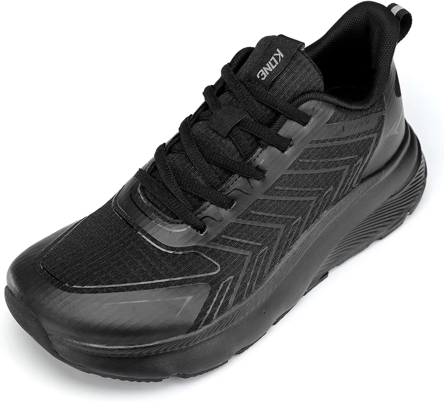 Mens Wide Walking Shoes Soft Sole Non Slip Running Comfortable Tennis Breathable Athletic Gym Workout Sport Sneakers