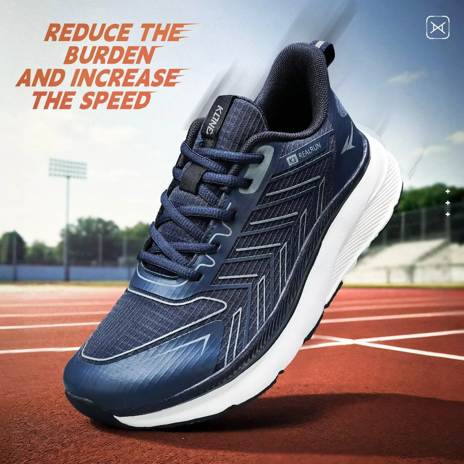 Mens Wide Walking Shoes Soft Sole Non Slip Running Comfortable Tennis Breathable Athletic Gym Workout Sport Sneakers