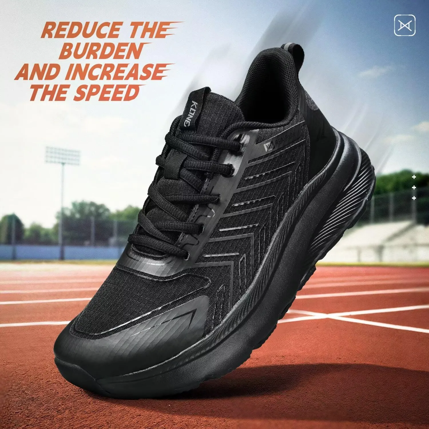 Mens Wide Walking Shoes Soft Sole Non Slip Running Comfortable Tennis Breathable Athletic Gym Workout Sport Sneakers