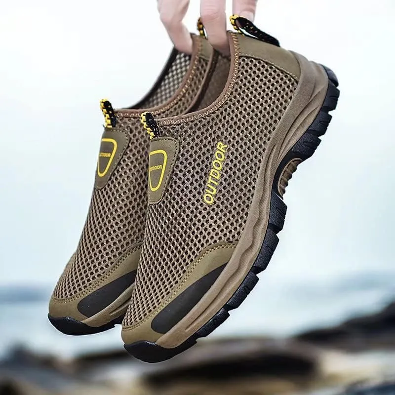 Mens Womens Air Mesh Wading Shoes for Mountaineering Beach