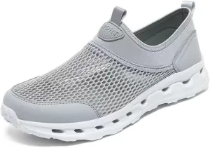 Mens Womens Lightweight Mesh Walking Sneakers for Summer Sport Running Travel