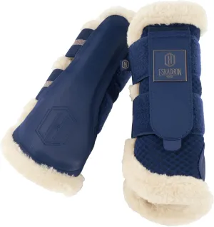 MESH FAUXFUR Tendon Boots Size - S